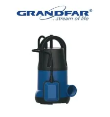 Grandfar GP551F 0.75Hp 220V Plastik Gövdeli Drenaj Dalgıç Pompa