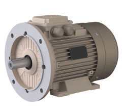 Omega Motor 11 kW, 1500 devir, B35 Ayaklı Flanşlı