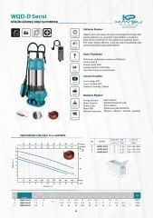 Kaysu CUT1500-B-T Döküm Gövdeli Öğütücülü Foseptik Pompası 2 HP