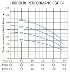 Başak Pompa 2 VGX 8/8 T İki Pom. Hidrofor 2x1.5 HP 10 Kat 30 Daire