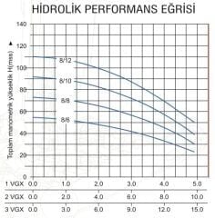 Başak Pompa 2 VGX 8/8 T İki Pom. Hidrofor 2x1.5 HP 10 Kat 30 Daire